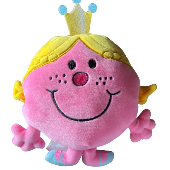 2023 Sanrio Mr. Men Little Miss Sunshine Soft Plush Children's Book Toy Figure - Picture 1 of 2